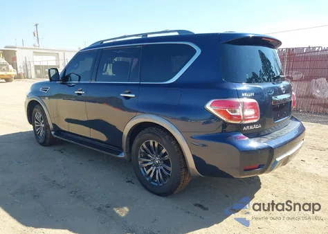 2018 Nissan Armada Platinum z USA, uszkodzony, nr VIN JN8AY2NE4J9735014